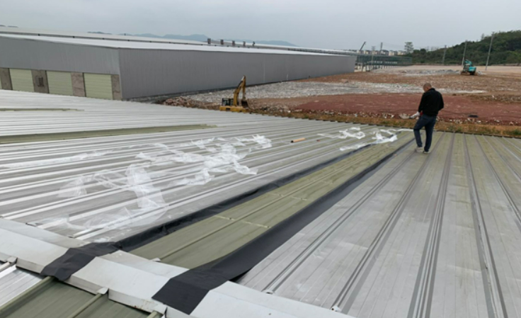 泗县厂房屋面防水维修案例